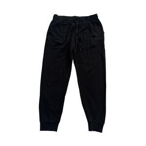 True Religion Black Jogger Sweatpants Mens Medium Lounge